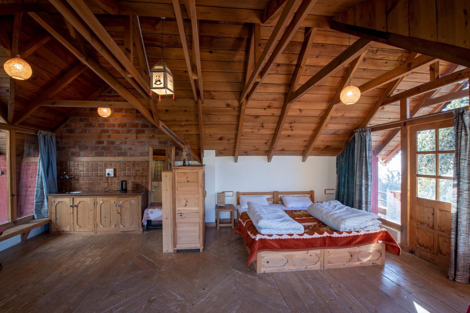 Apartamento Naddi Castle McLeod Ganj Habitación foto